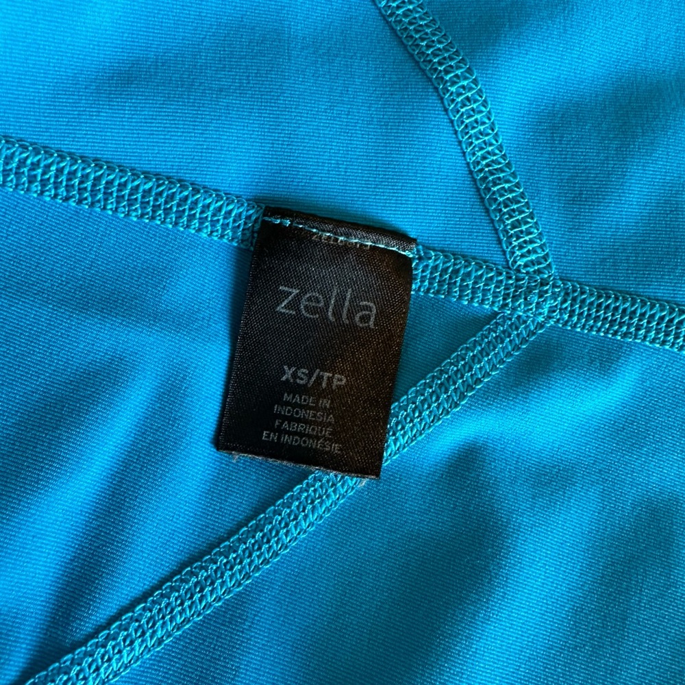 Zella athletic tank top. Blue. Size xs - Picture 5 of 6